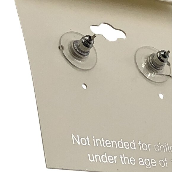 Sparkle Earrings Women's Rhinestone Butterfly Stud Earrings Lead Free Nickel Fre - Picture 4 of 5